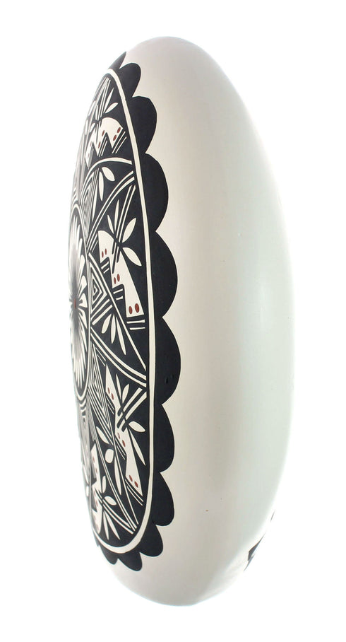 Hand Crafted Native American Acoma Pottery By Artist LV JX130390
